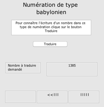 Num�ration babylonienne